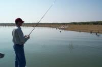 picture - Dan fishing
