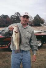 picture - Todd with nice bass Sunday