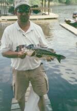 picture Mike with a bass