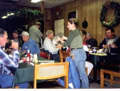 Meeting at Country Skillet restaurant